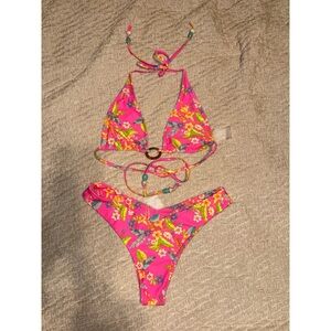 Kulani Kinis Pink Floral Bikini